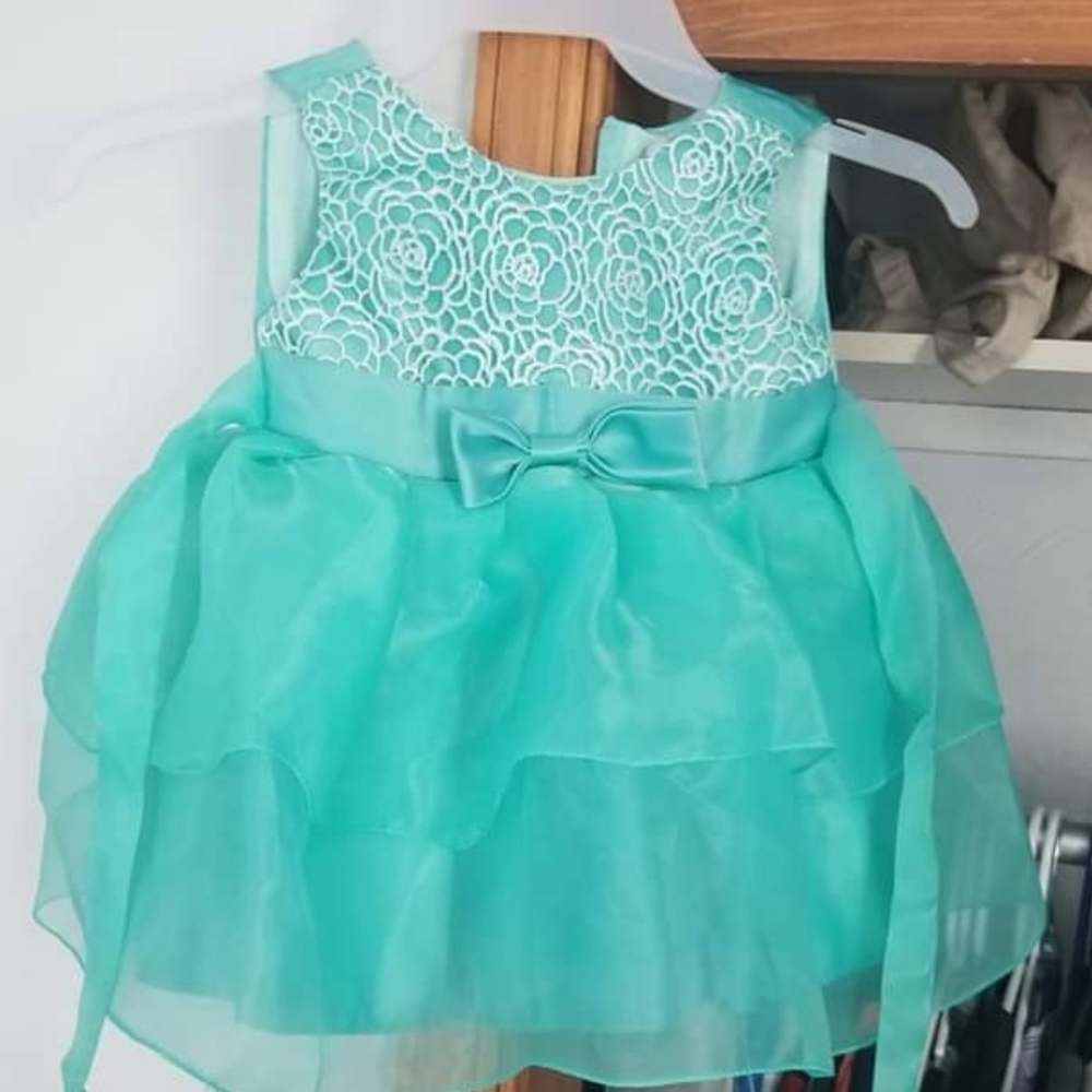 💞HOST PICK💞 6 month mint color flower girl dress